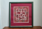 Duży obraz batik Indonezja ręcznie malowany