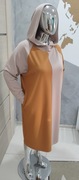 Womanary sportowa dresowa sukienka plus size xxxl 50 52 