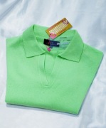 ZWILLINGSHERZ koszulka polo kaszmir S zielony lv gucci guess rykiel herrera