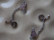 Pandora moments Charm łańcuszek koralik serduszko skrzydła anioła strzała