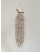 Makrama liście, macrame na ścianie