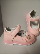 Balerinki Bessky skórzana profilowana wkładka rozmiar 24-15 cm