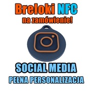 Brelok NFC z Twoim logo lub social media – mały gadżet, duże wrażenie!