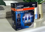 Żarówki H11 Osram XENON LOOK 5500K COOL BLUE HYPER +50%