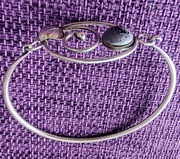 Stara srebrna bransoletka PRL