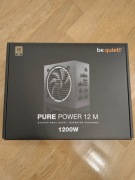 Zasilacz be quiet! Pure Power 12M 1200w 80 Plus Gold+ Kabel kątowy 12pin2x6