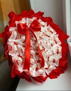 Duży słodki bukiet Raffaello  Walentynki | Romantyczny prezent handmade