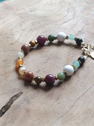 Bransoletka Ziemia marki TURMALI,mix minerałów