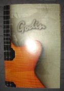 Godin - katalog gitar w formie plakatu