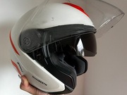 Kask Schuberth M1 Pro Bialy plus zestaw glosnomowiacy SC1M