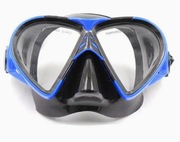 Maska do nurkowania z zakrytym nosem