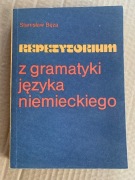 E REPERTORIUM Z GRAMATYKI JĘZYKA NIEMIECKIEGO - Stanisław Bęza