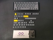 Klawiatura mechaniczna - DZ60, 5 degree, Cherry MX Red, TX stabilizers