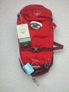 Plecak rowerowy męski Osprey Siskin 12 ultimate red + bukłak 2,5 litra