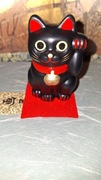Kotki maneki neko japońskie oryginalne czarne