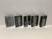 5 metalowych kaset magnetofonowych TDK MA.