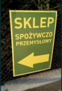 Tablica reklamawa szyld reklamowy kierunkowy 2szt
