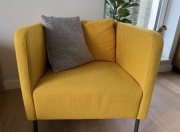 Fotel IKEA żółty Skifebo EKERÖ