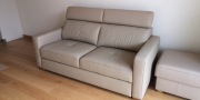 Sofa skórzana Ergo 3F  Etap Sofa + pufa