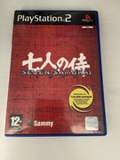 Gra Seven Samurai 20XX playstation 2 ps2 ANG