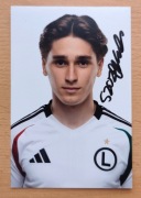 Autograf Mateusz Szczepaniak Legia Warszawa POLSKA