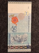 Kolekcjonerski banknot 50 Malezyjskich ringgit