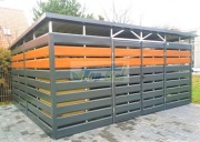 Wiata Śmietnikowa Rowerowa Schowek Narzędziowy Domek Ogrodowy Altana Osłona