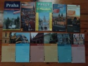 PRAGA - zestaw map i przewodników