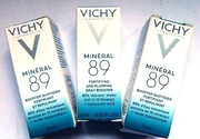 Vichy Mineral 89 Hialuronowy booster nawilżający 3 szt