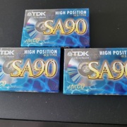 TDK SA 90 High Position Typ: II - chrom