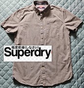 Superdry /M/ koszula męska z krótkim rękawem w kratkę