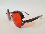 okulary przeciwsłoneczne unisex, styl steampunk 