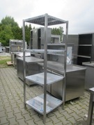 Regał Gastronomiczny Ociekowy 4 Półki 60/60/180