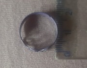 Pierścionek pacyfka fioletowy