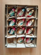 Bombka choinkowa mikołaj gwiazdor PRL