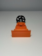 Uchwyt do sznurka brukarskiego / murarskiego 0-75 mm pręt 24mm Pomarańczowy