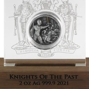 2021 Knights of the Past 10 euro 2oz Silver MALTA