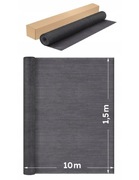 SIATKA CIENIUJĄCA MASKUJĄCA 90% OSŁONA 1,5x10m NA OGRODZENIE PŁOT ANTRACYT