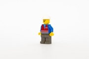 Figurka Lego Classic Town trn055 Kolejarz train 3225 4557 4541 4553