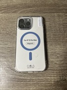 Etui na telefon iPhone 15 Pro Max/ MagSafe/ szkło gratis