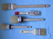 ZESTAW NOWYCH PĘDZLI MALARSKICH (5 SZT.) - ROZMIAR 1,5",30,50 60 mm i DŁUGI