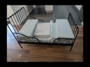 Rozsuwane łóżko dziecięce. Ikea. Komplet wyosazenia