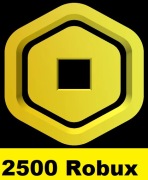 ROBLOX ROBUX 2500 SZTUK 2,5K ROBUXÓW RS SUPER CENA DOSTAWA TEN SAM DZIEŃ