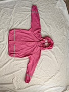 Różowa kurtka przeciwdeszczowa 128