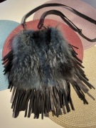 Torebka futerkowa na ramię 