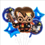 Balony Foliowe Zestaw Harry Potter 5 SZT