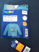 Bluzka niemowlęca z długim rękawem, 50/56