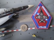 Naszywka F/A-18 Super Hornet VFA-22 Fighting Redcocks rzep velcro