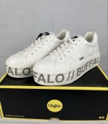 Buffalo Binary C Sneakersy na Platformie Białe Logo 40 Stan BDB