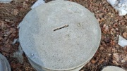 Pokrywa betonowa / Właz betonowy - średnica 79 cm gr. 7-8 cm